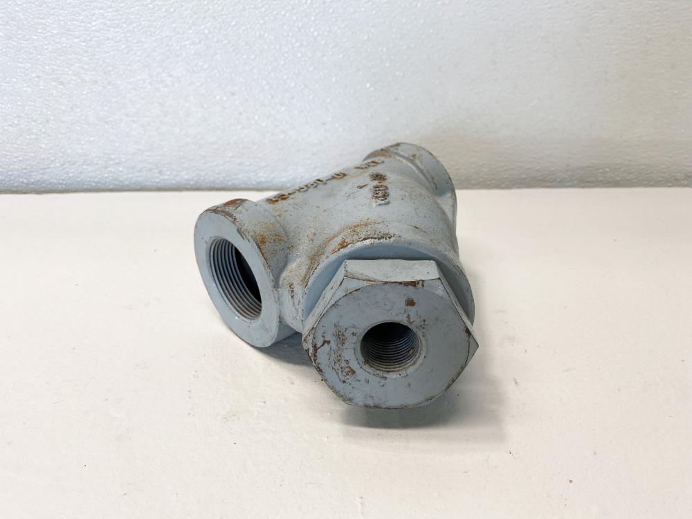 Mueller 1-1/2" NPT 600# WCB Wye Y-Strainer 1.5-580-01